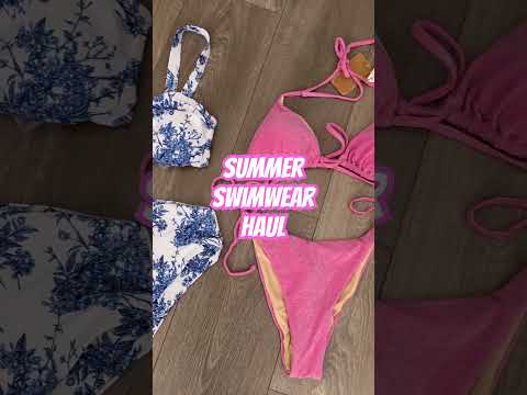 Trendy Summer Swimwear Haul + try on 🤍💕 #berlook