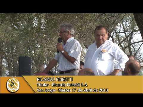 17-04-18 Nota Ricardo Peiretti - Ricardo Peiretti S.A. - San Jorge.