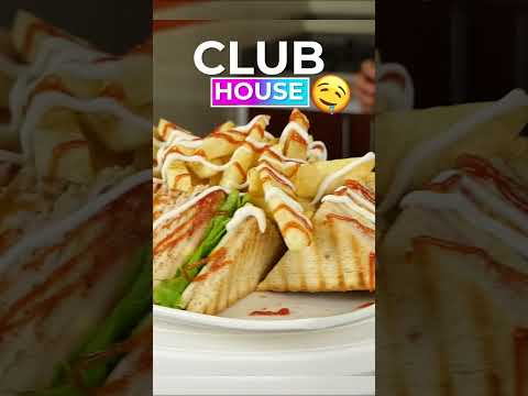 Prepara un Delicioso CLUB HOUSE 🥪 | Receta Fácil ✅ #short #recetacasera