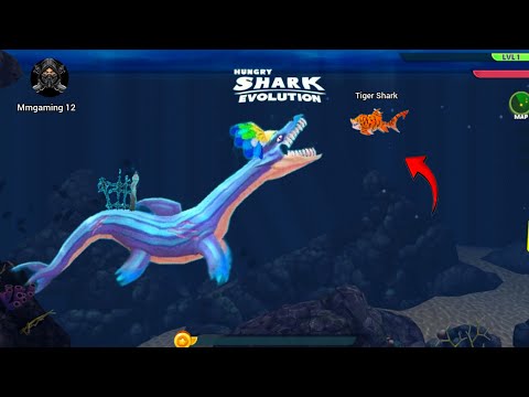 Hungry Shark Evolution Gaint Monster Enemy Nessie Shark Vs Tiger Shark 2026 New Update Gameplay #new
