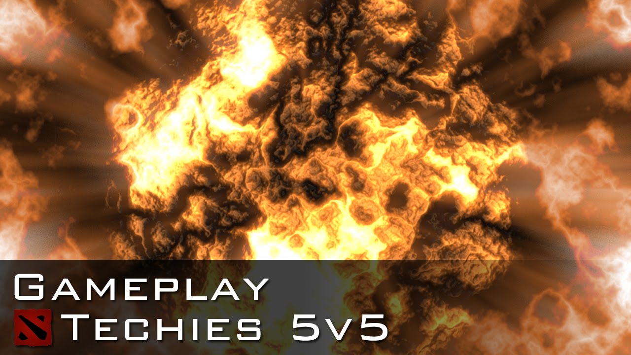 Dota 2: Techies 5v5 Binladen =)))))))))