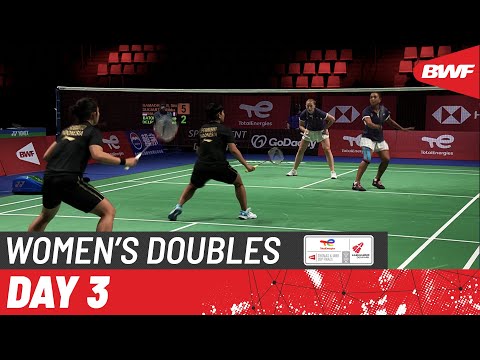 BWF Uber Cup | Ramadhanti/Sugiarto (INA) vs Batomene/Delrue (FRA) | Group A