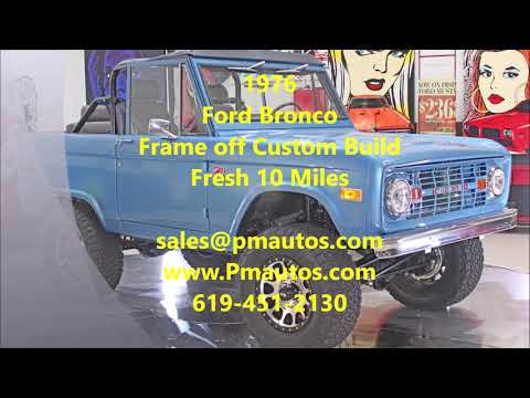 1976 Ford Bronco (CC-2039940) for sale in SAN DIEGO, California