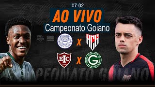 Goiatuba x Atlético e Inhumas x Goiás - AO VIVO - Campeonato Goiano - 07/02/2026