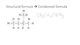 Structural & Condensed Formulas Problems