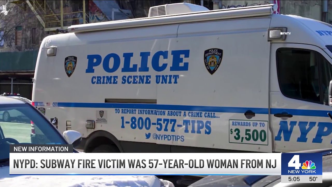 NYPD: subway fire victim was 57-year-old woman from NJ | NBC New York
