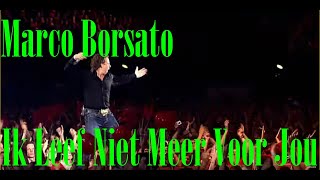 Marco Borsato - Ik Leef Niet Meer Voor Jou Reaction