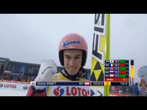 PŚ Zakopane 2015 - Stefan Kraft 133 m 1 seria konkursu