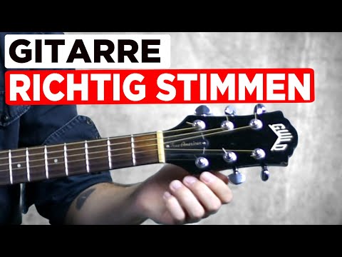 How do I tune my guitar correctly? - Learn guitar for beginners
