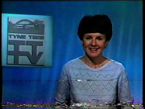 Tyne Tees closedown - Annie St.John - August 1984