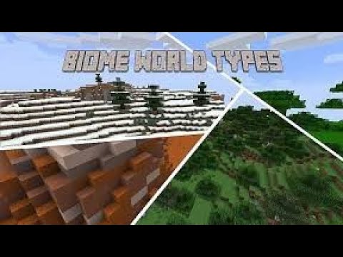 How to get Single Biome Worlds in Minecraft Bedrock