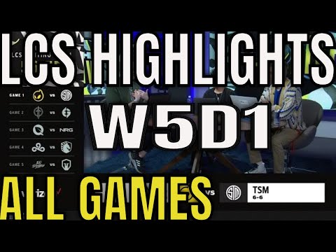 LCS Highlights ALL GAMES W5D1 Summer 2023 | Week 5 Day 1
