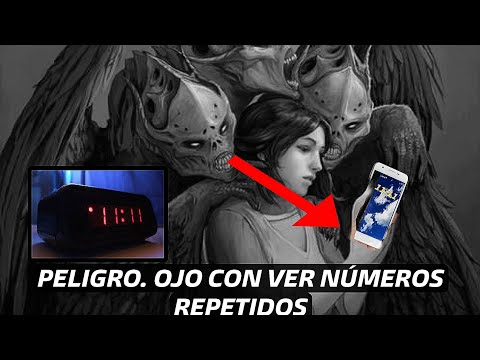 El OSCURO significado de ver NÚMEROS REPETIDOS. ENTIDADES nos ENGAÑAN con la NÚMEROGIA