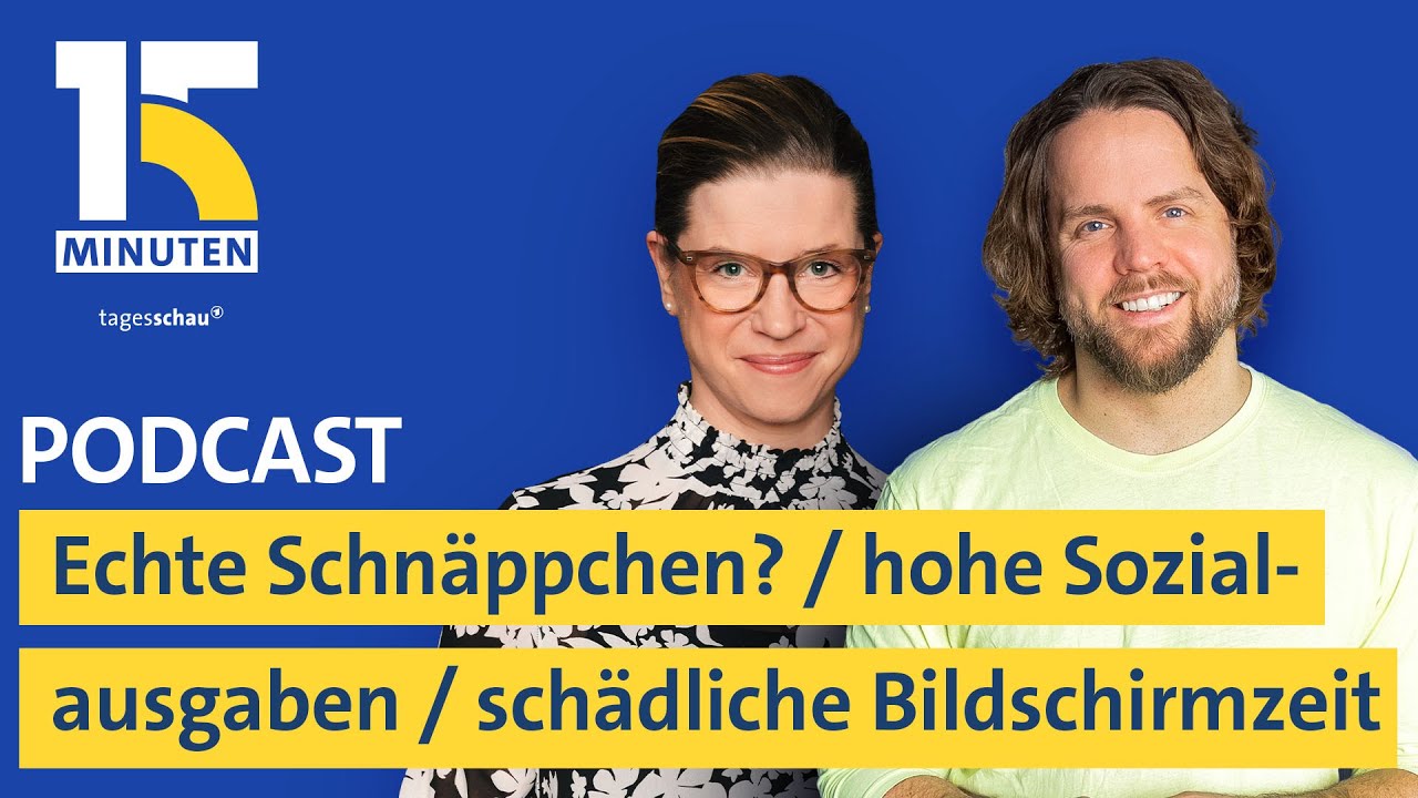 Echte Schnäppchen?  /  hohe Sozialausgaben / schädliche Bildschirmzeit | "15 Minuten"