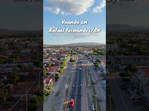 Voando sobre a cidade de Rafael Fernandes/RN. #automobile #djibrasil #nordeste #rn