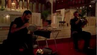 Nate Wooley, Mazen Kerbaj @ Our Lady of Lebanon Cathedral, Brooklyn 9-19-12