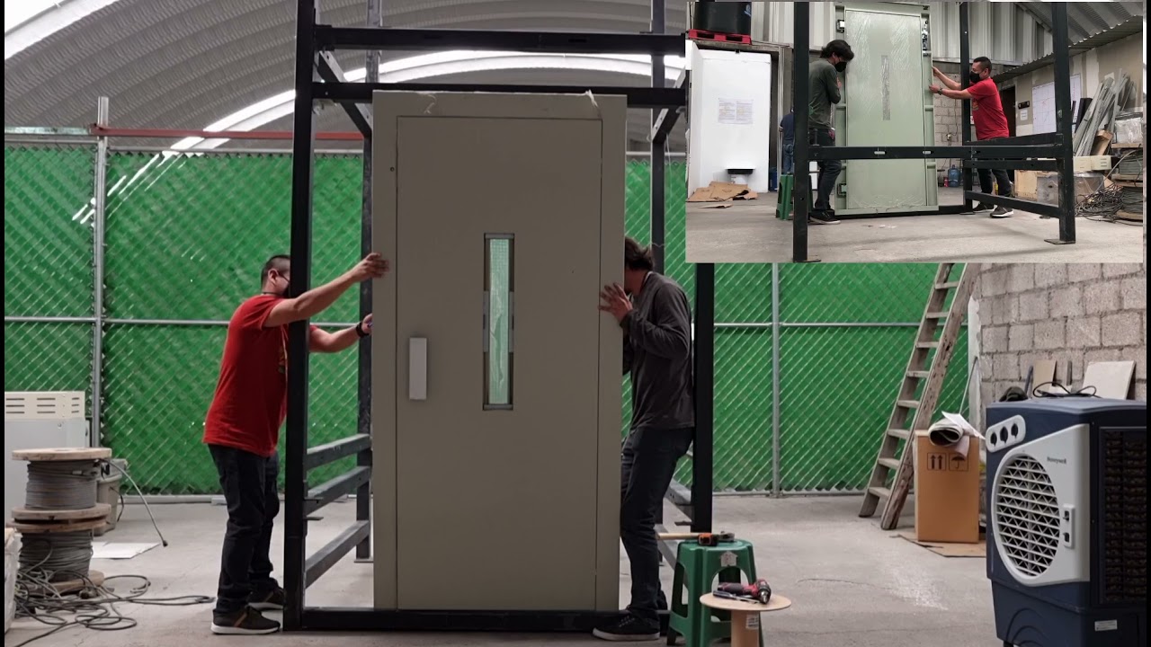 6 minutos para montar puerta de pasillo