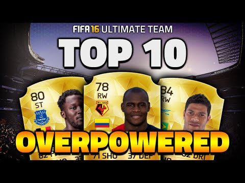 FIFA 16 - TOP 10 OVERPOWERED BEASTLY PLAYERS!!