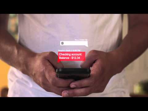 Peoples Bank & Trust Co. Text Banking