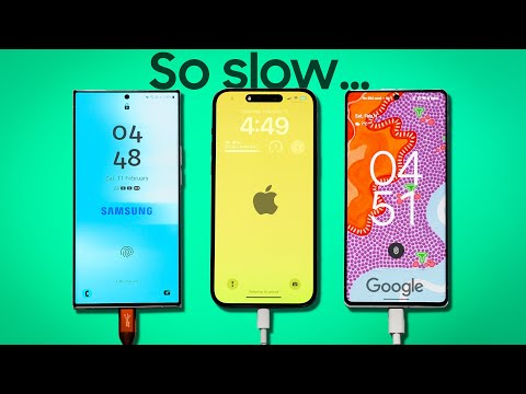 Samsung Galaxy S23 Ultra vs iPhone 14 Pro Max vs Pixel 7 Pro - CHARGING TEST.