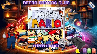 Paper Mario | Folding My Way Through Hilarious Chaos | N64 | Review & Gameplay