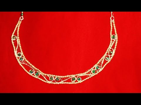 NECKLACE WIRE / GARGANTILLA DE ALAMBRE