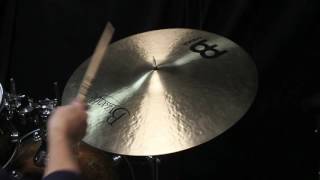 Video thumbnail for USED Meinl 22" Byzance Traditional Heavy Ride by The Drum Shop - Portland, Maine
