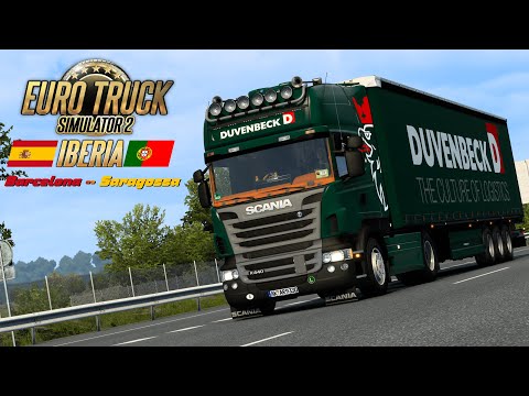 ETS2 Scania R440 Topline eine schöne Tour durch Spaniens Autobahnen [Deutsch/4k]