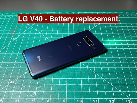 LG V40 - Battery replacement