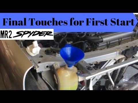 MR2 Spyder Coolant & Belt