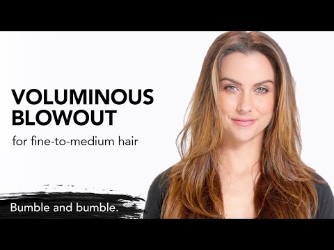 How to get a voluminous blowout with fine hair |...