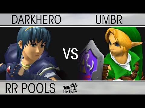 With The Fishes - RR Pools - DarkHero (Marth) VS SEB | Umbr (Link) - SSBM Melee