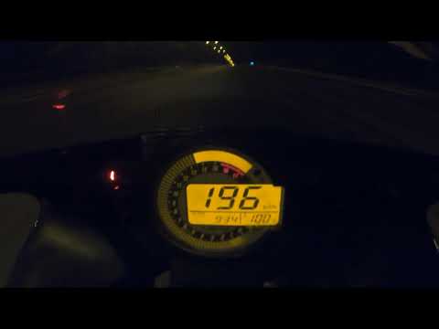 Kawasaki zx6r 2006 top Speed