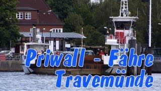 preview picture of video 'Priwall Fähre Travemünde'