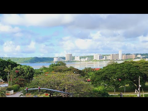 GUAM ANTES E DEPOIS DO SUPER TUFÃO MAWAR || AEROPORTO PARA TUMON