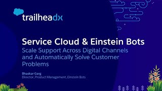 Salesforce Service Cloud Einstein Bots