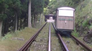 【前面展望】大滝鍾乳洞トロッコ【木造車両】