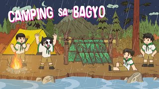 CAMPING sa BAGYO | Pinoy Animation