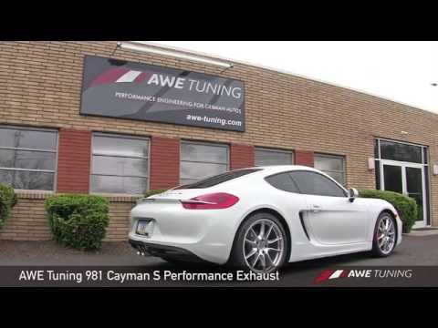 AWE Tuning - Porsche 981 Cayman S Performance Exhaust