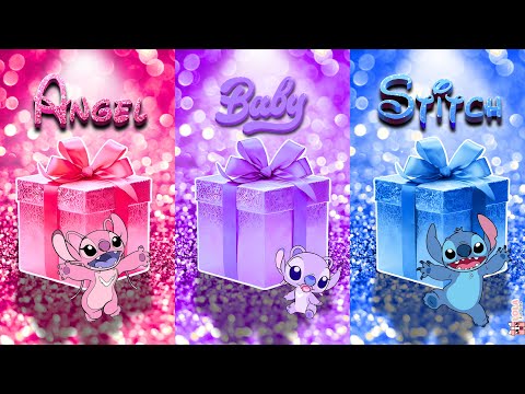 Choose Your Gift: Angel, Baby, or Stitch! 🎁 Stitch Fans with Cute Disney Collectibles! 💗💜💙