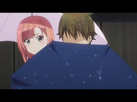 Sajo saves Aika from Truck | The Dreaming Boy Is a Realist