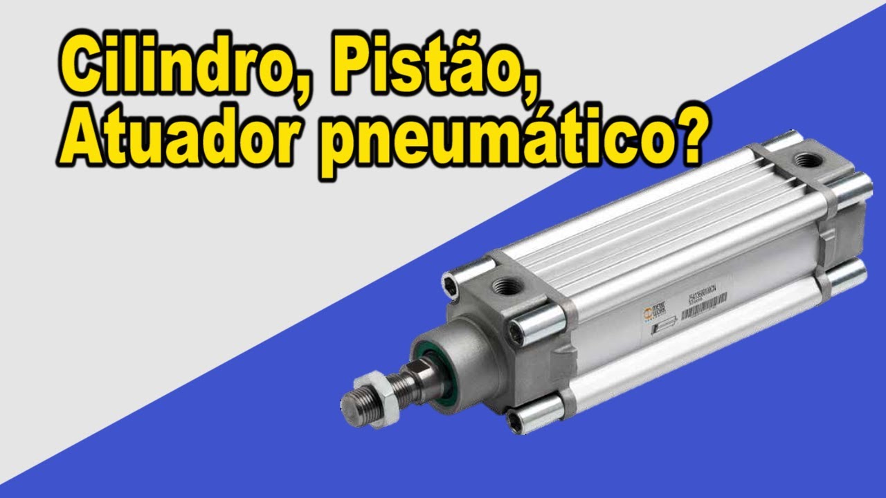 O que é um CILINDRO pneumático