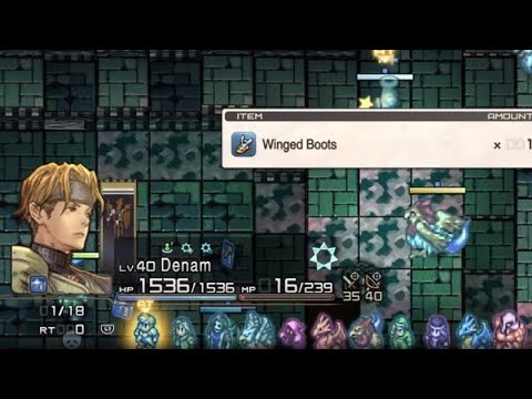 How to farm WINGED BOOTS in Tactics Ogre Reborn