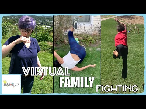 FAMILY #FIGHTCHALLENGE INSPIRED BY @ZOËBELL | QUARANTINE QUARREL | LOCKDOWN KNOCKDOWN