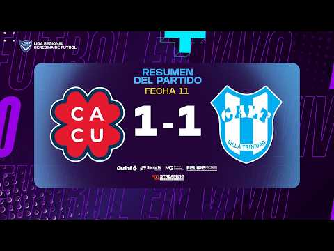 FECHA 11 - ATLETICO CERES UNION 1-1 LIBERTAD VILLA TRINIDAD - TORNEO CLAUSURA 2026