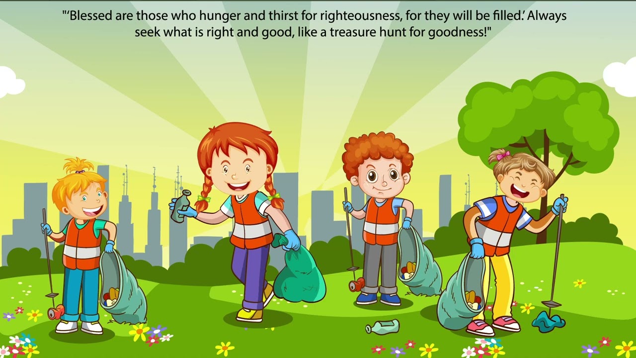 Unlocking the Beatitudes ✨ - Simple Lessons from Jesus' Sermon on the Mount for Kids 🌟
