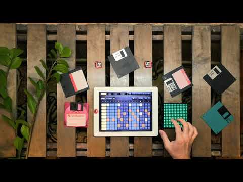 Max Ace - Jam with DM1 drum machine and Roli Block M