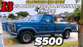 Shocking Craigslist Deals! Classic Cars at Crazy Low Prices!