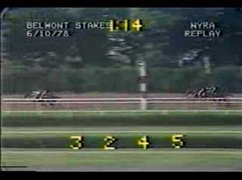 Affirmed vs. Alydar - 1978 Belmont Stakes (9th Meeting)