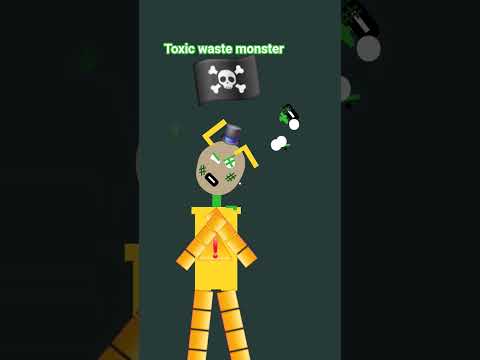 toxic waste monster